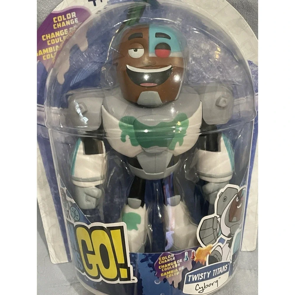 NEW DC Comics Teen Titans Go! Twisty Titan Flexible Action Figure - Cyborg